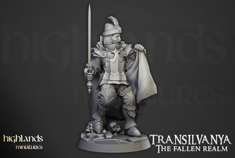 Highlands Miniatures Vampire Lord Vlad Valacari - BrodaForge