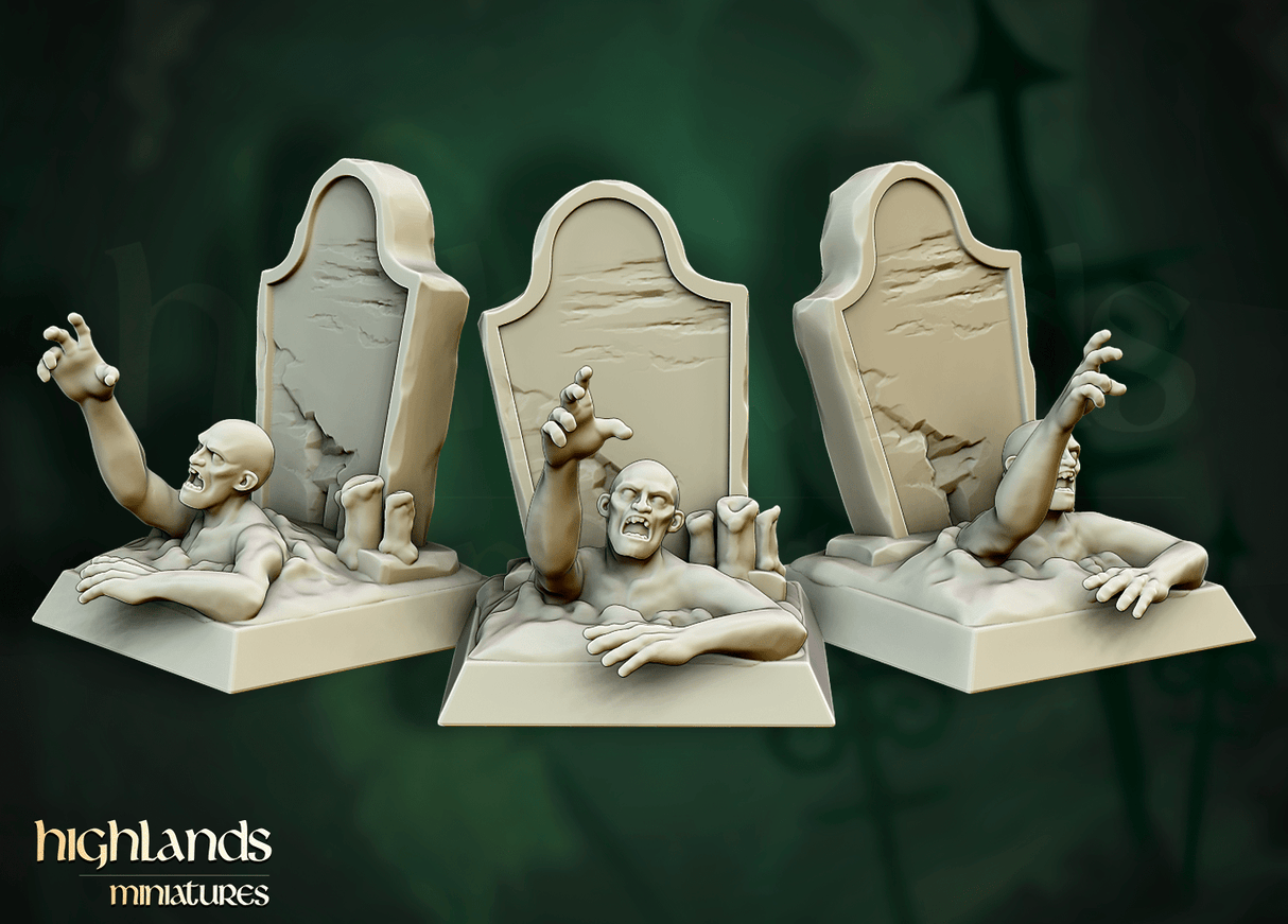 Highlands Miniatures Zombie - BrodaForge