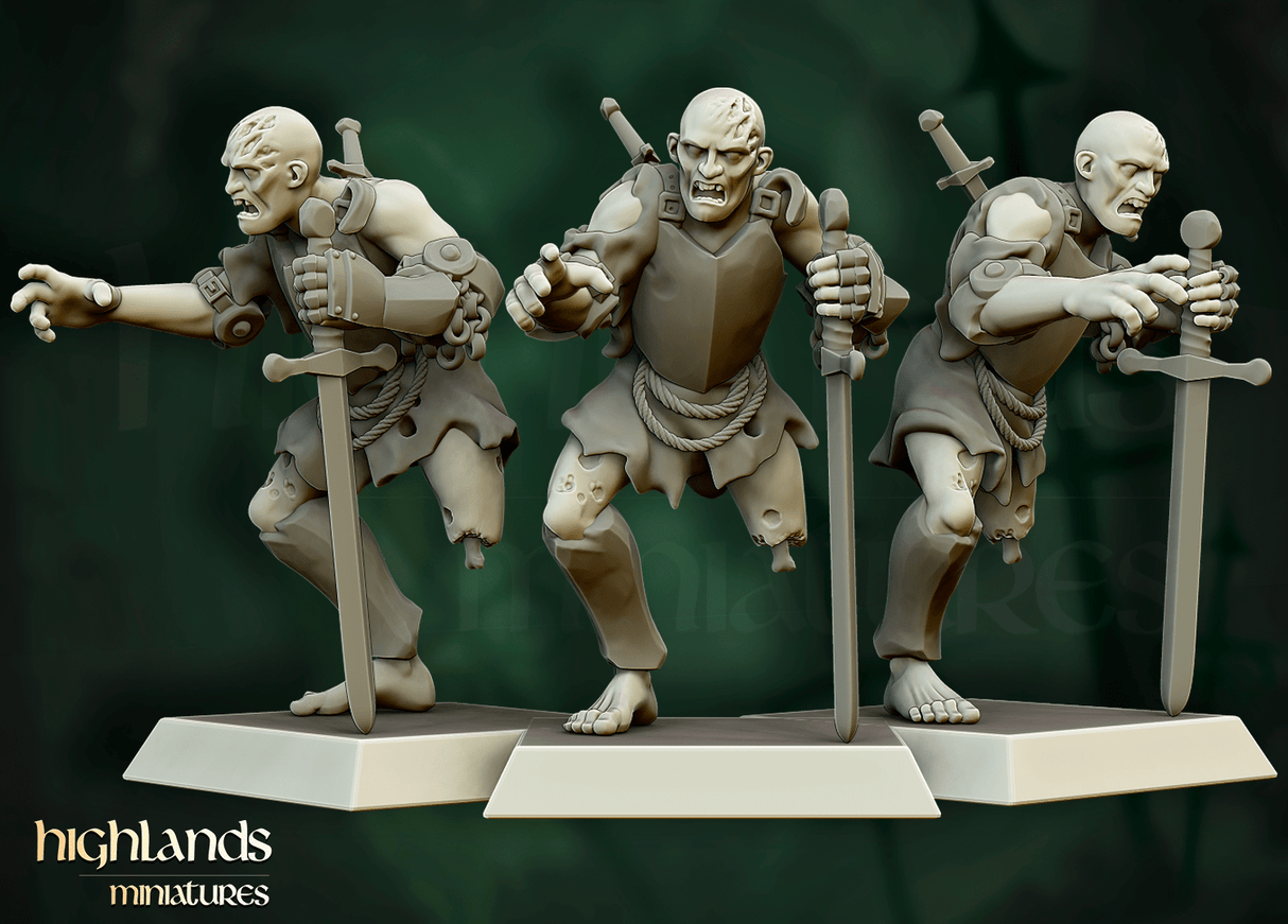 Highlands Miniatures Zombie - BrodaForge