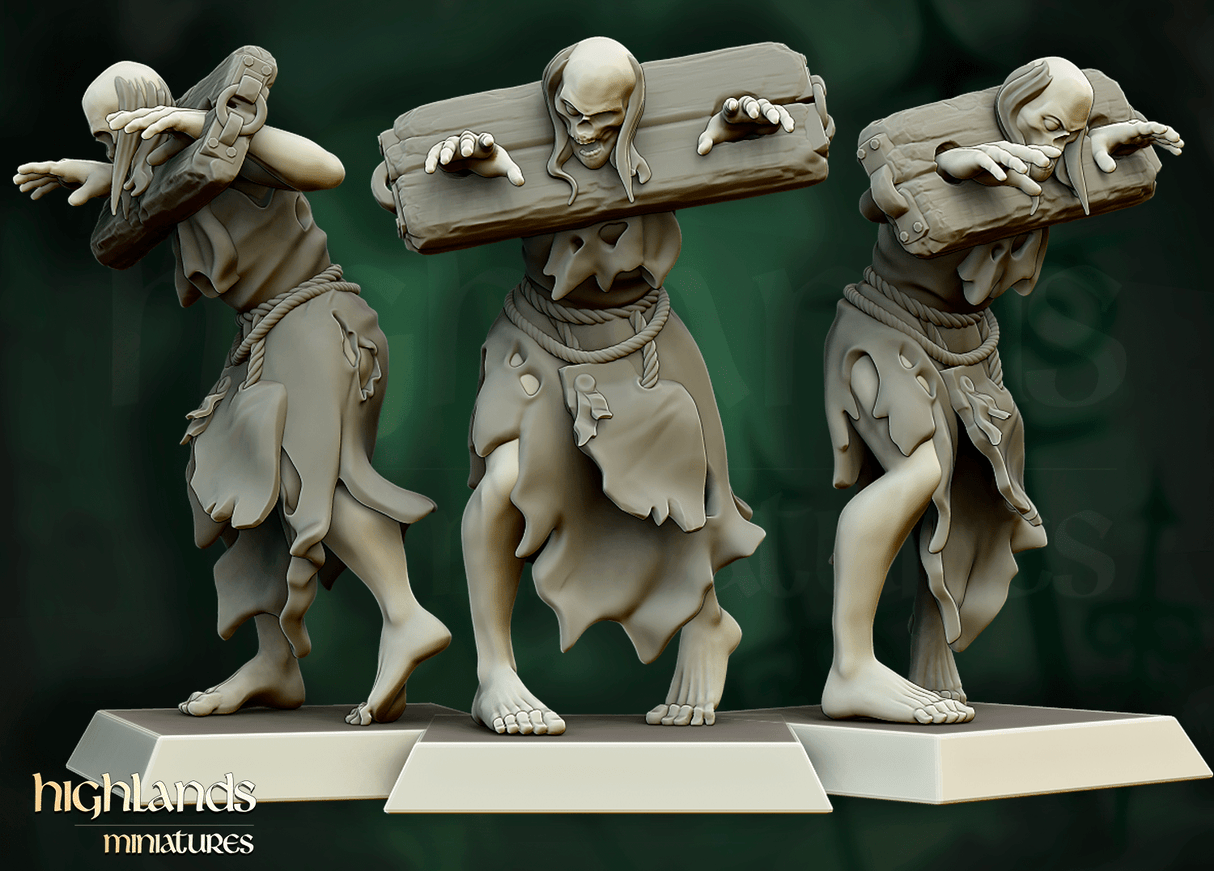 Highlands Miniatures Zombie - BrodaForge