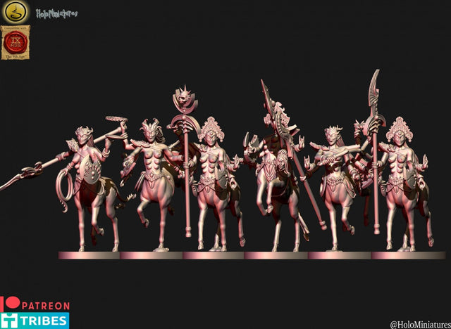 Holo Miniatures Daemons of lust succubi seekers - BrodaForge