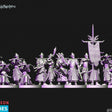 Holo Miniatures Dark elves Crossbowmen unit - BrodaForge