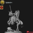 Holo Miniatures Highborn Elves Hero on horse - BrodaForge