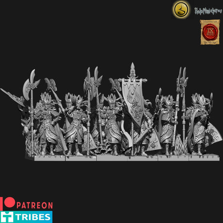 Holo Miniatures Highborn Elves Phoenix Guards - BrodaForge