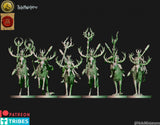 Holo Miniatures Sylvan Elves Briar maidens - BrodaForge