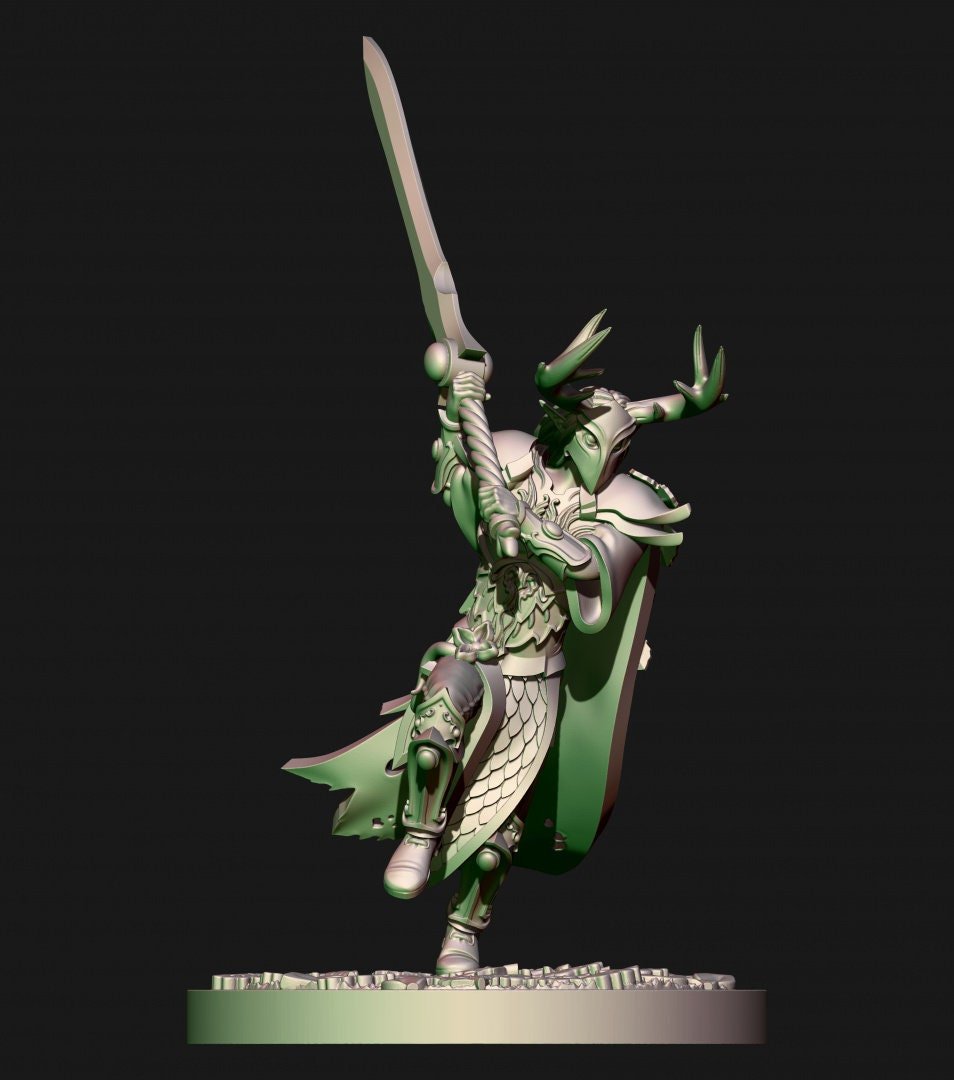 Holo Miniatures Sylvan Elves Forest Rangers - BrodaForge