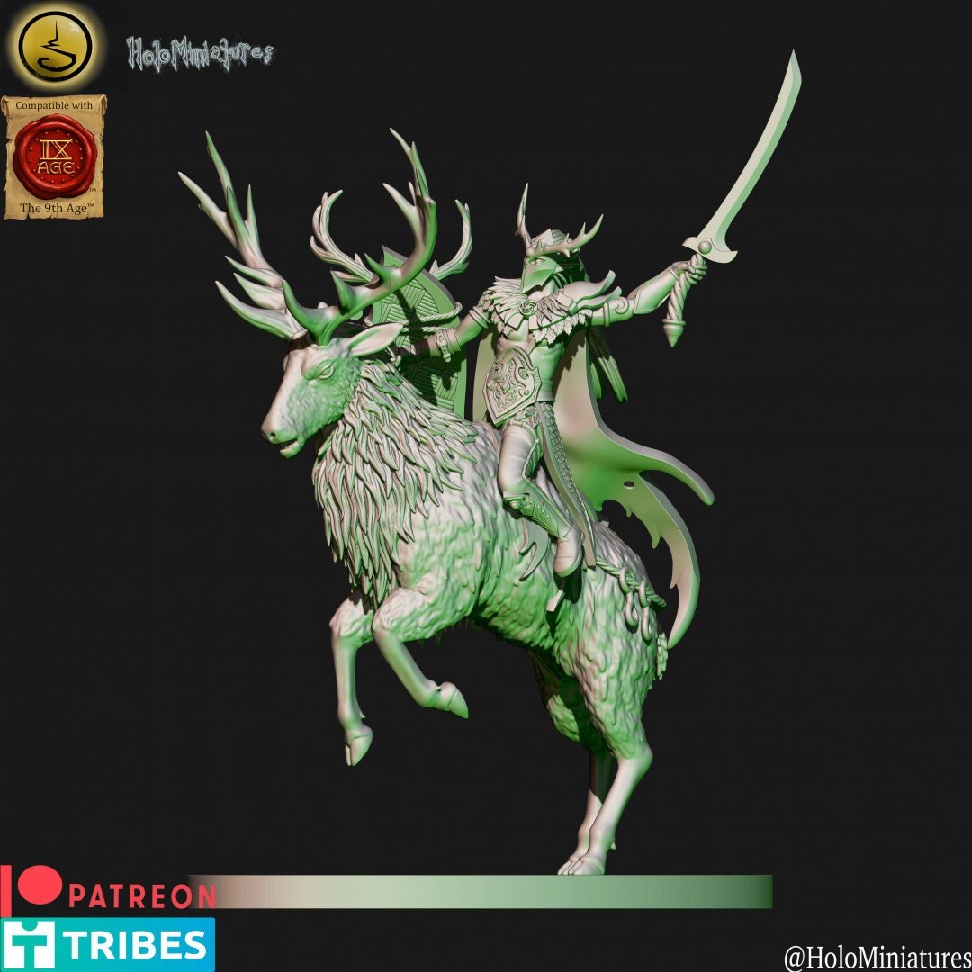 Holo Miniatures Sylvan Elves King's hunters - BrodaForge