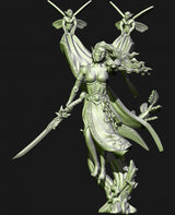 Holo Miniatures Sylvan Elves Mage - BrodaForge