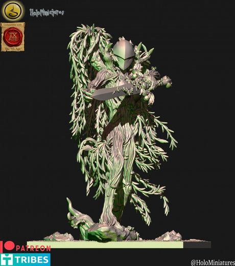 Holo Miniatures Sylvan Elves Willow Treeman - BrodaForge