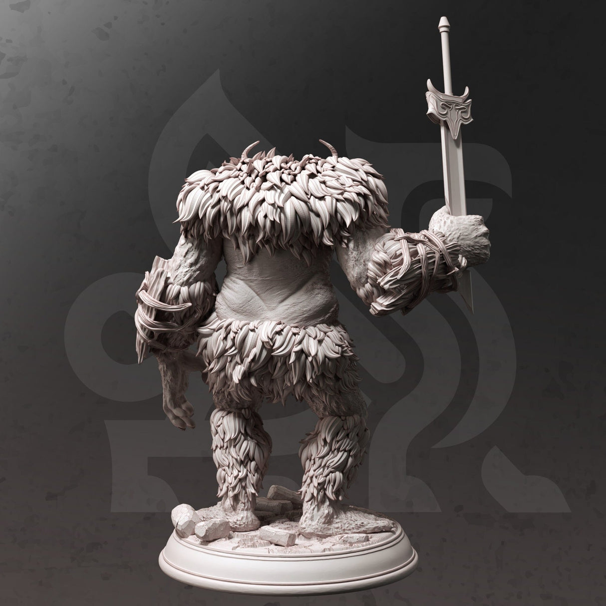 Hyol Droll - Cave Troll by DM Stash - BrodaForge