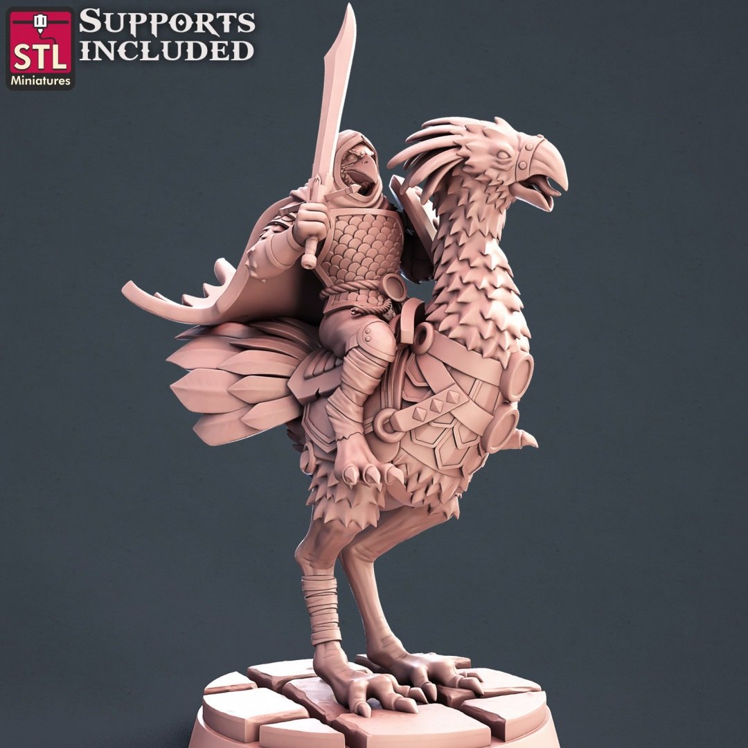 Kenku STL Miniatures - BrodaForge