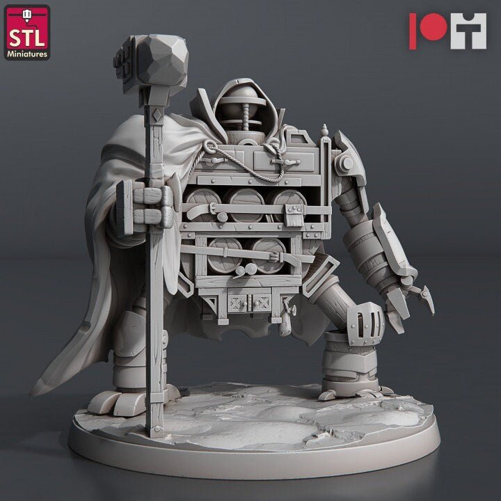 Large Construct A STL Miniatures - BrodaForge