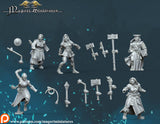 Magori Miniatures Sisters of the hammergod warband - BrodaForge