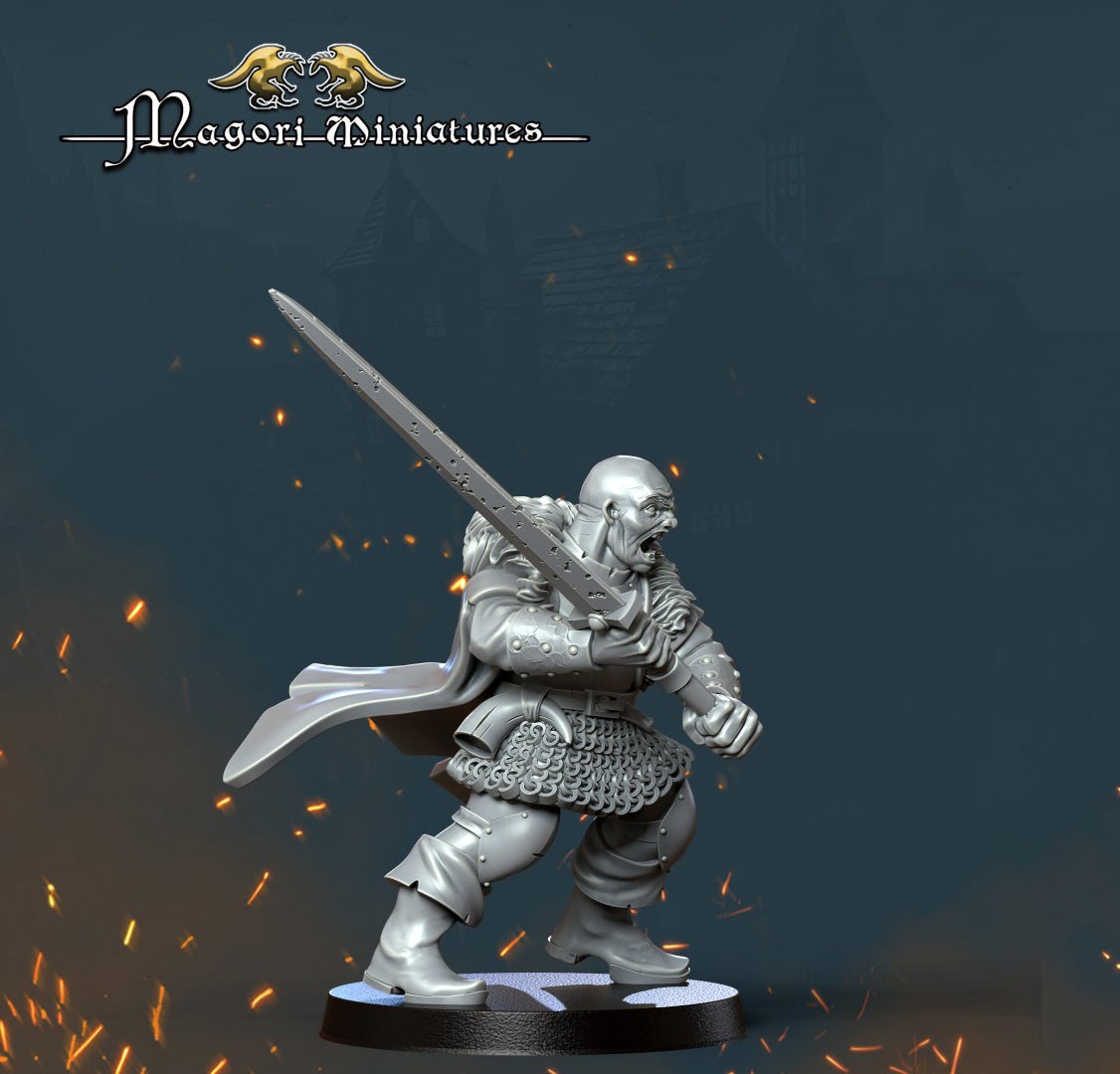 Magori Miniatures Witch Hunters Brute - BrodaForge