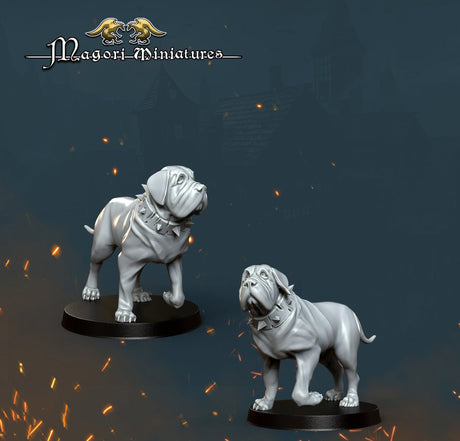 Magori Miniatures Witch Hunters War Dog - BrodaForge
