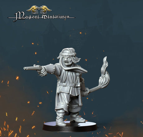 Magori Miniatures Witch Hunters Witch Hunter 2 - BrodaForge