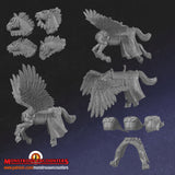 Monstrous Encounters Breton Pegasus Knights - BrodaForge