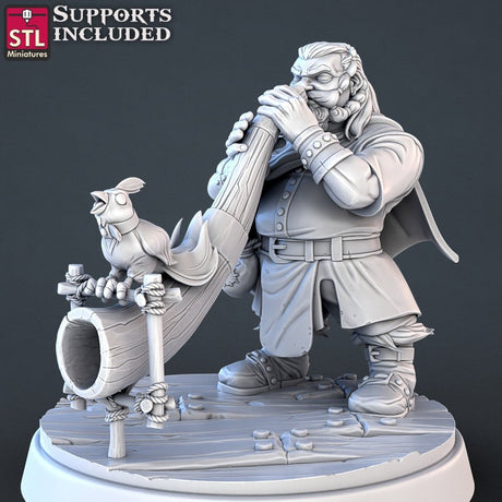 Musician B STL Miniatures - BrodaForge