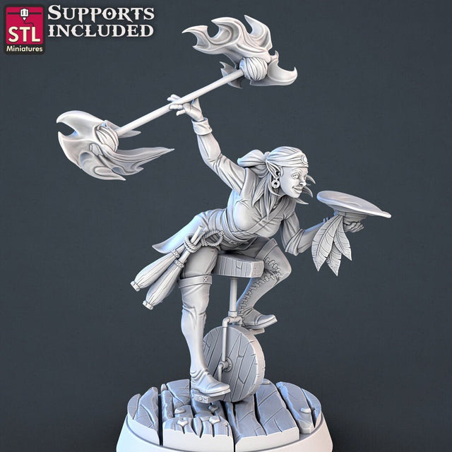 Performer Assistant A STL Miniatures - BrodaForge