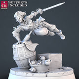 Pirate Set STL Miniatures - BrodaForge