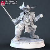 Pirate Set STL Miniatures - BrodaForge