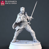 Pirate Set STL Miniatures - BrodaForge