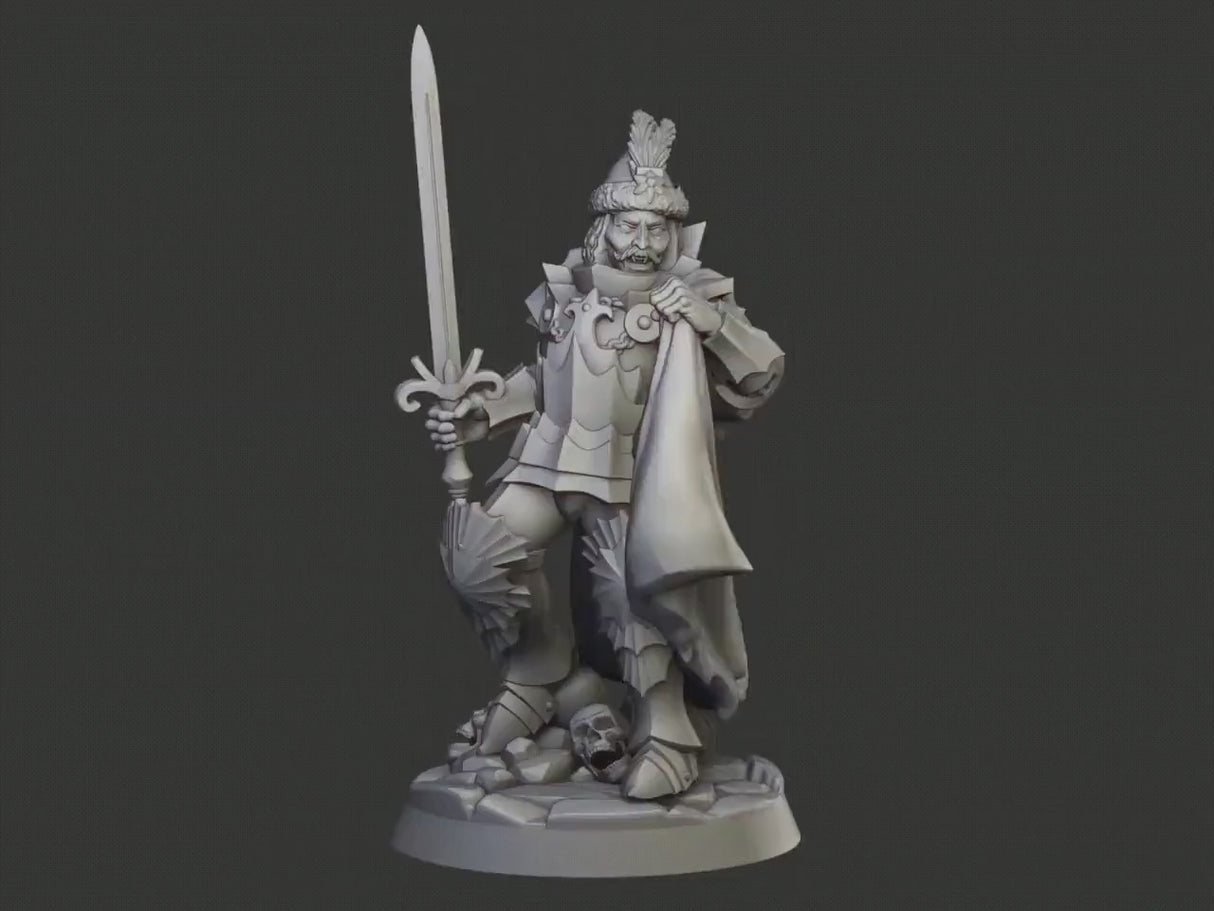 Vampire Lord Vlad Valăcari the Defiler