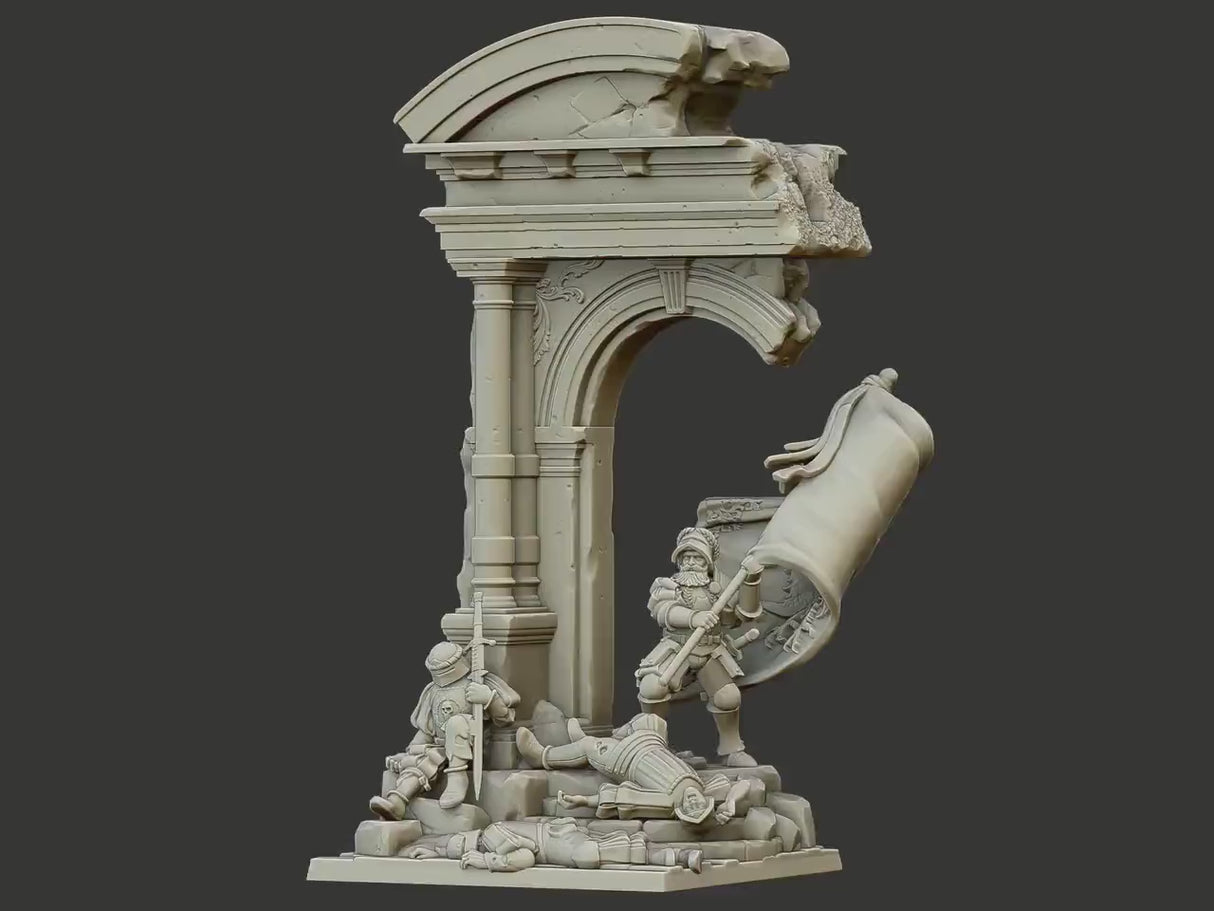 Sunland Imperial Battle Standard Bearer