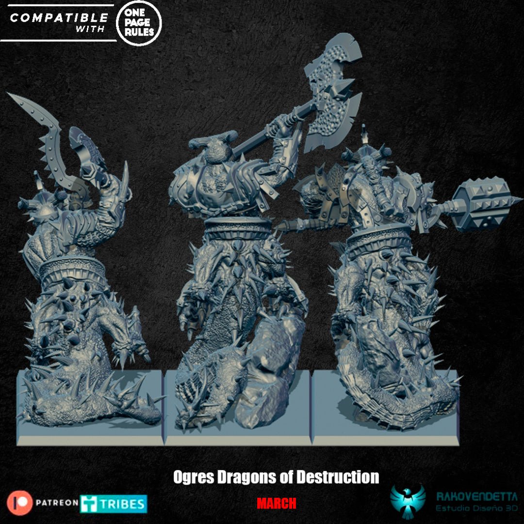 Rakovendetta Dragon Ogres - BrodaForge