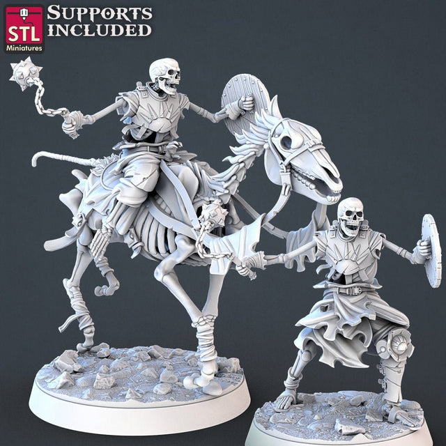 Skeleton D STL Miniatures - BrodaForge