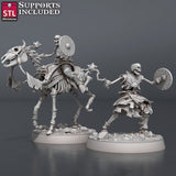 Skeleton Modular STL Miniatures - BrodaForge