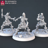 Skeleton Modular STL Miniatures - BrodaForge