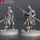 Skeleton Modular STL Miniatures - BrodaForge