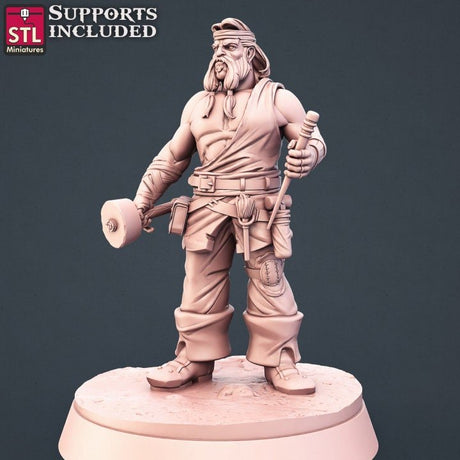 Stone Carver STL Miniatures - BrodaForge