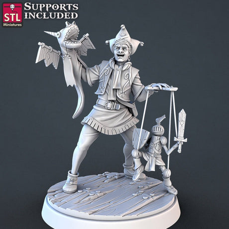 Street Performer A STL Miniatures - BrodaForge