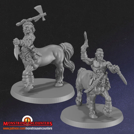 Tribal Centaurs w Modular Hands by Monstrous Encounters - BrodaForge