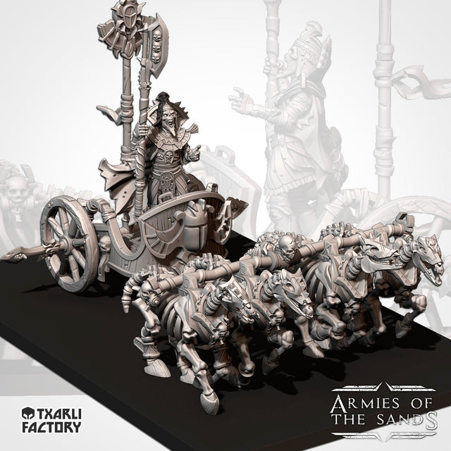 Txarli King on chariot - BrodaForge