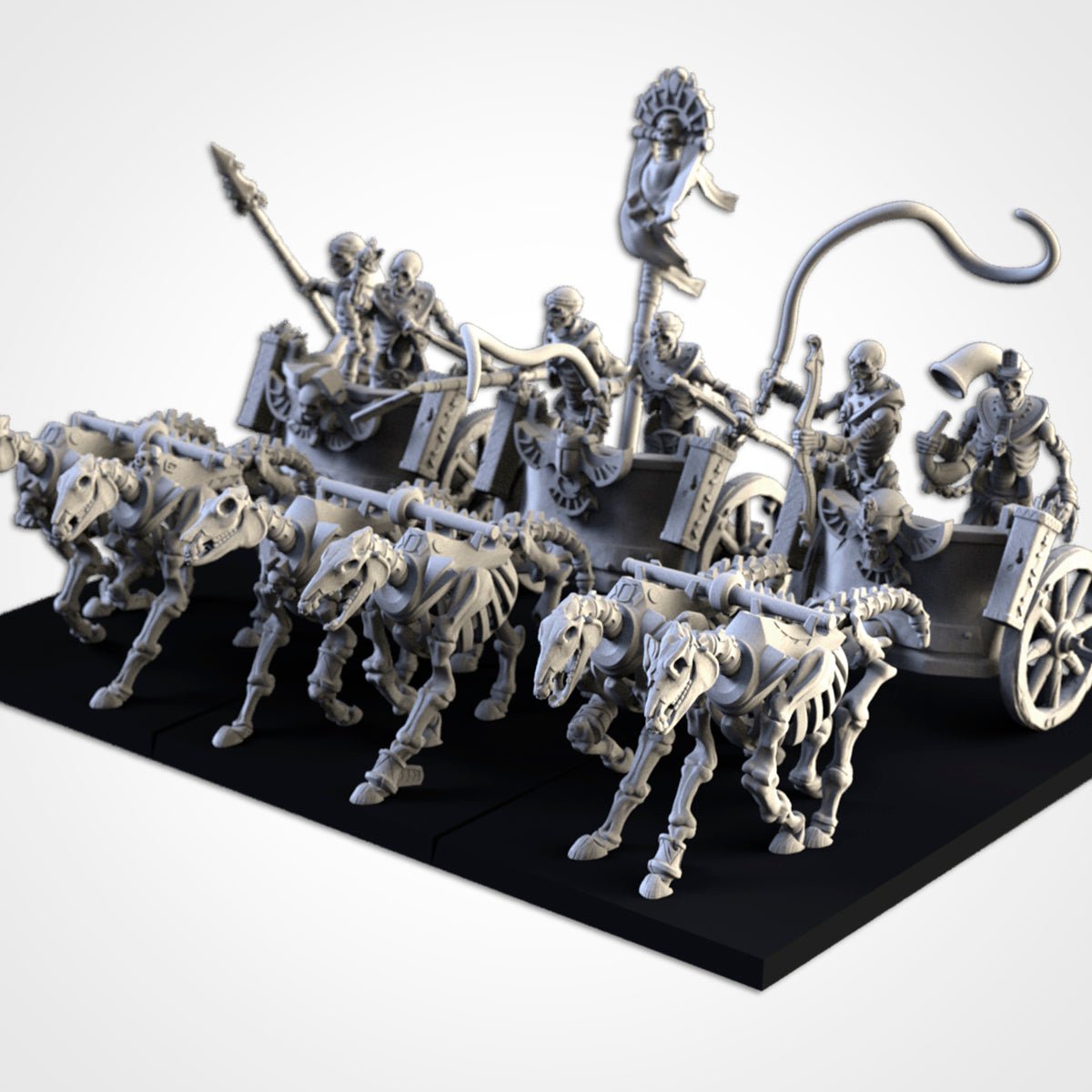 Txarli Skeletons Chariots - BrodaForge