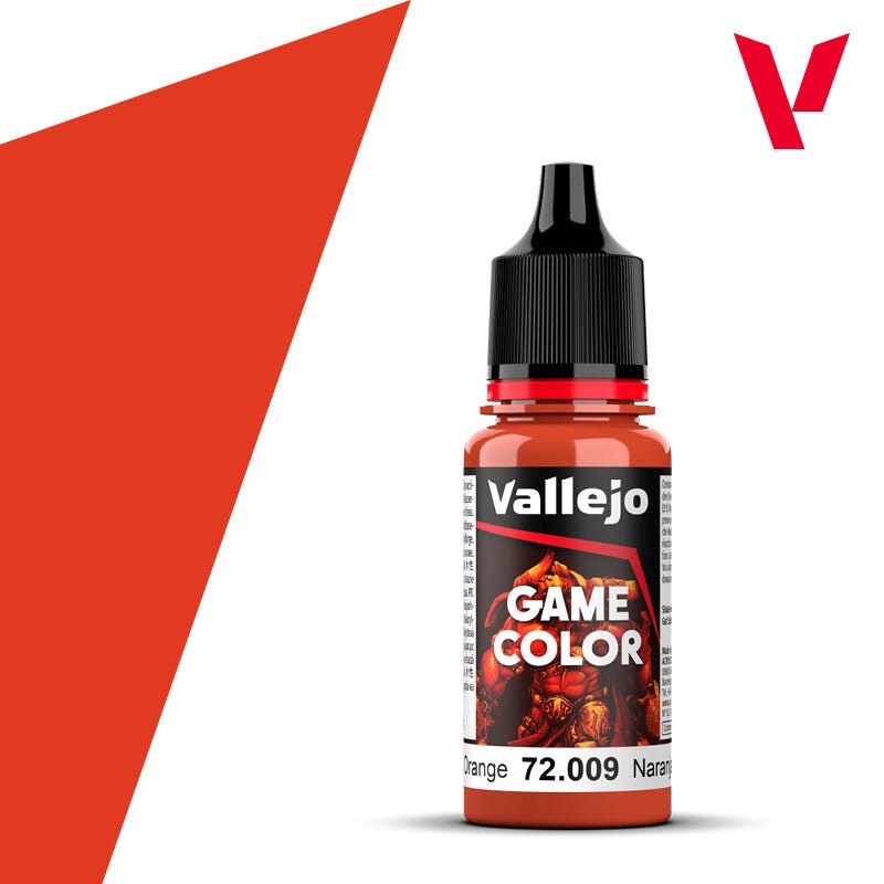 VALLEJO 72009 Game Color 18 ml. Hot Orange - BrodaForge