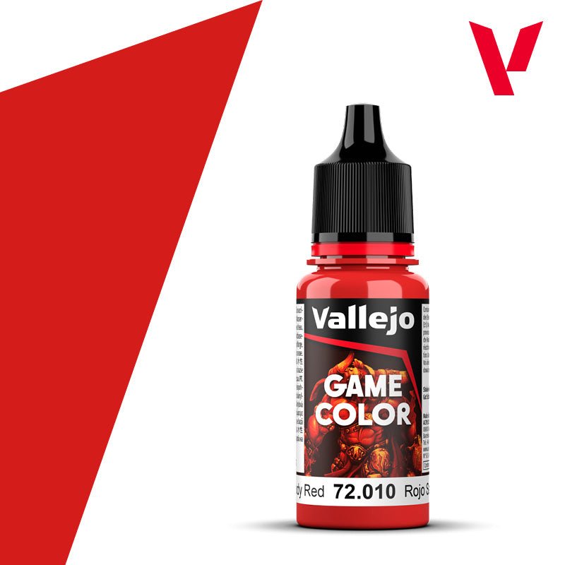 VALLEJO 72010 Game Color 18 ml. Bloddy Red - BrodaForge