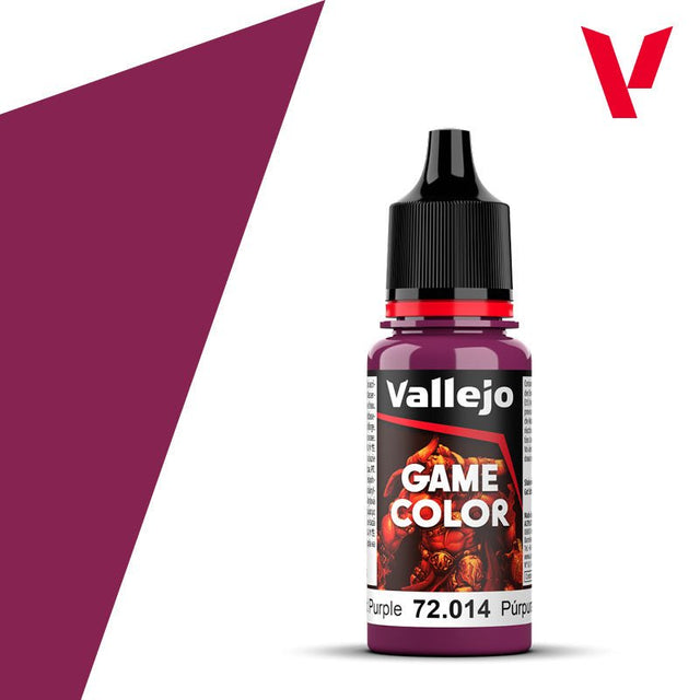 VALLEJO 72014 Game Color 18 ml. Warlord Purple - BrodaForge