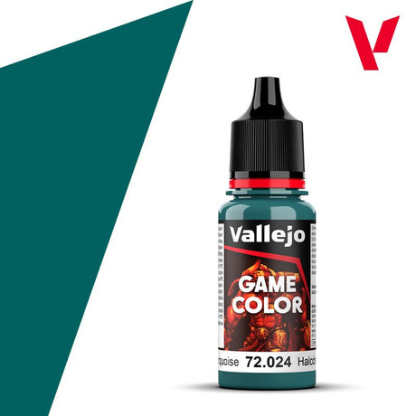 VALLEJO 72024 Game Color 18 ml. Turquoise - BrodaForge