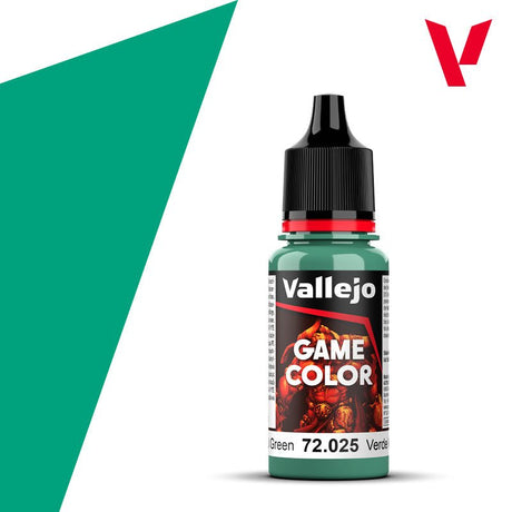 VALLEJO 72025 Game Color 18 ml. Foul Green - BrodaForge