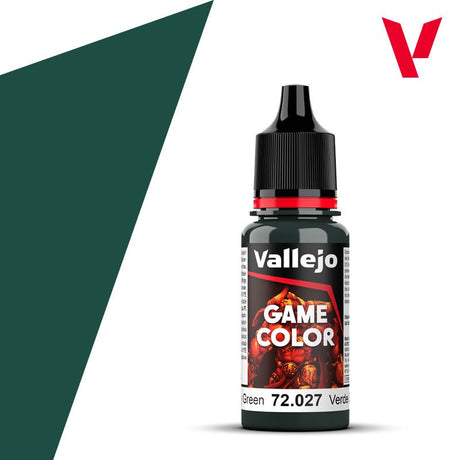 VALLEJO 72027 Game Color 18 ml. Scurvy Green - BrodaForge