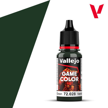 VALLEJO 72028 Game Color 18 ml. Dark Green - BrodaForge