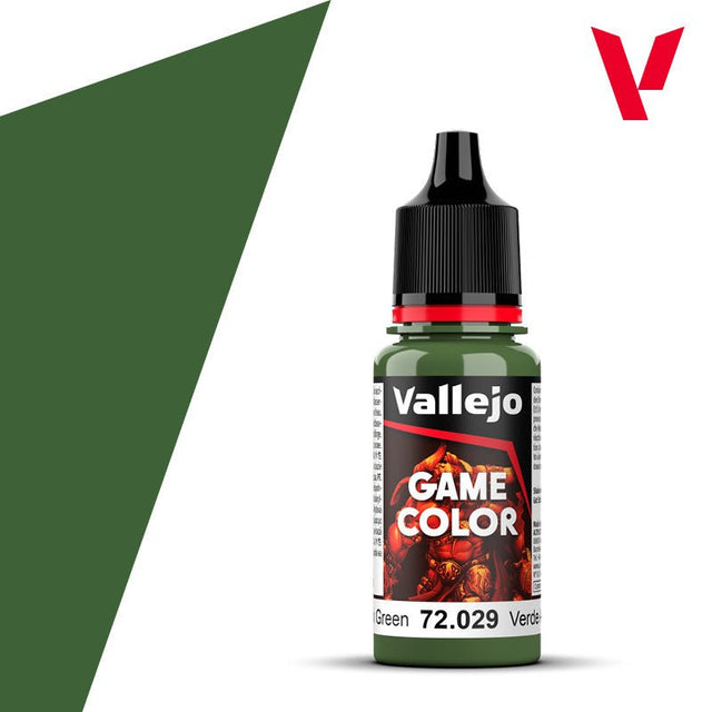 VALLEJO 72029 Game Color 18 ml. Sick Green - BrodaForge