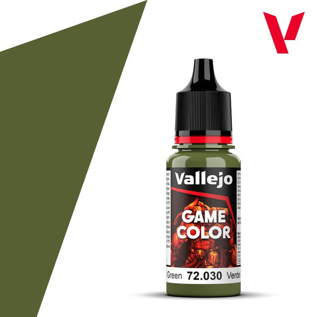 VALLEJO 72030 Game Color 18 ml. Goblin Green - BrodaForge