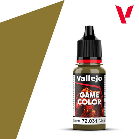 VALLEJO 72031 Game Color 18 ml. Camouflage Green - BrodaForge