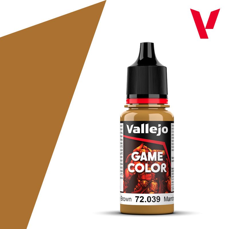 VALLEJO 72039 Game Color 18 ml. Plague Brown - BrodaForge