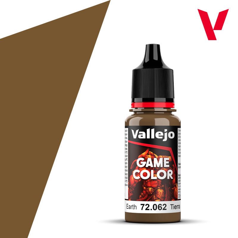 VALLEJO 72062 Game Color 18 ml. Earth - BrodaForge